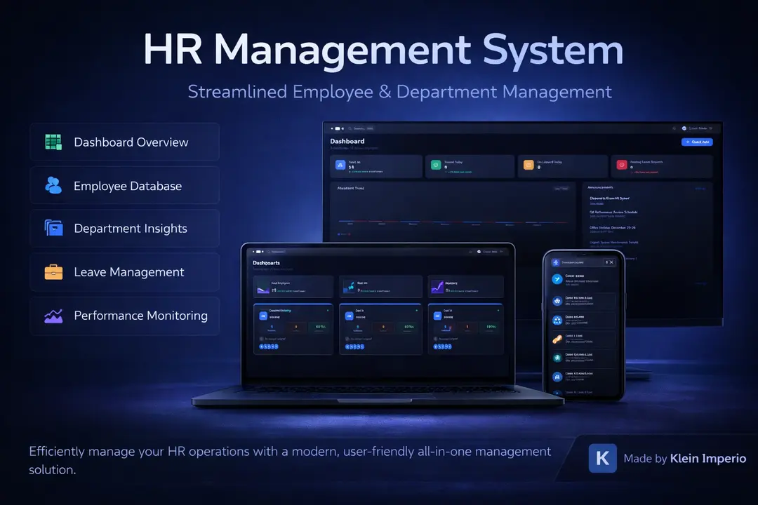 HR Management System Preview