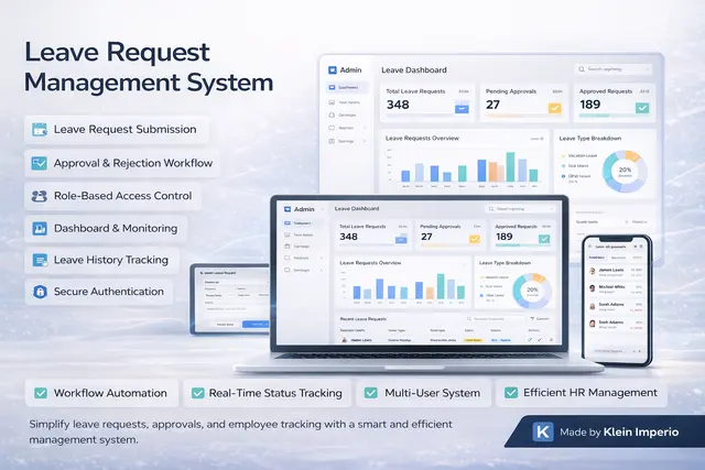 Leave Request System Preview